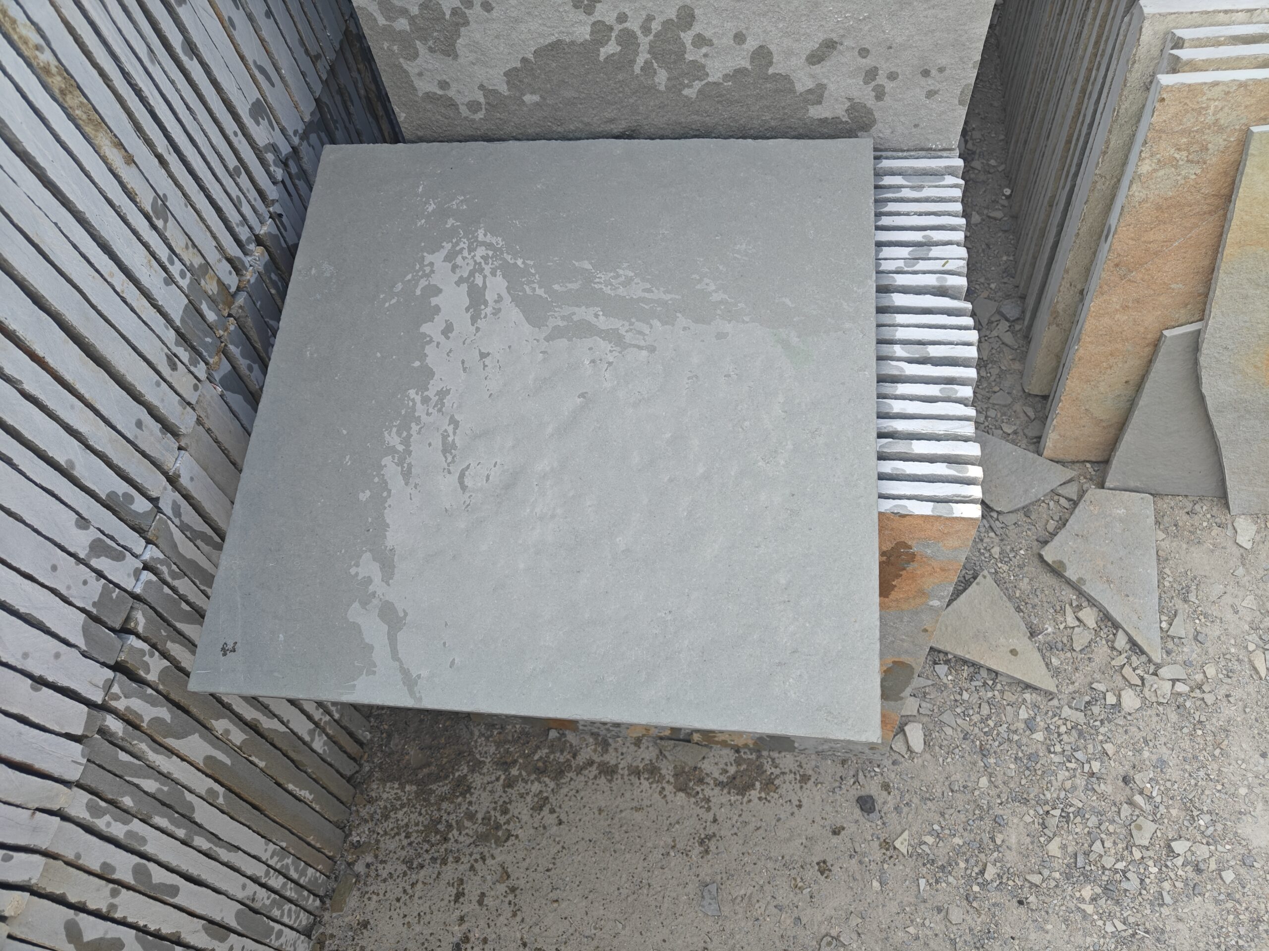 Green Leather Finish