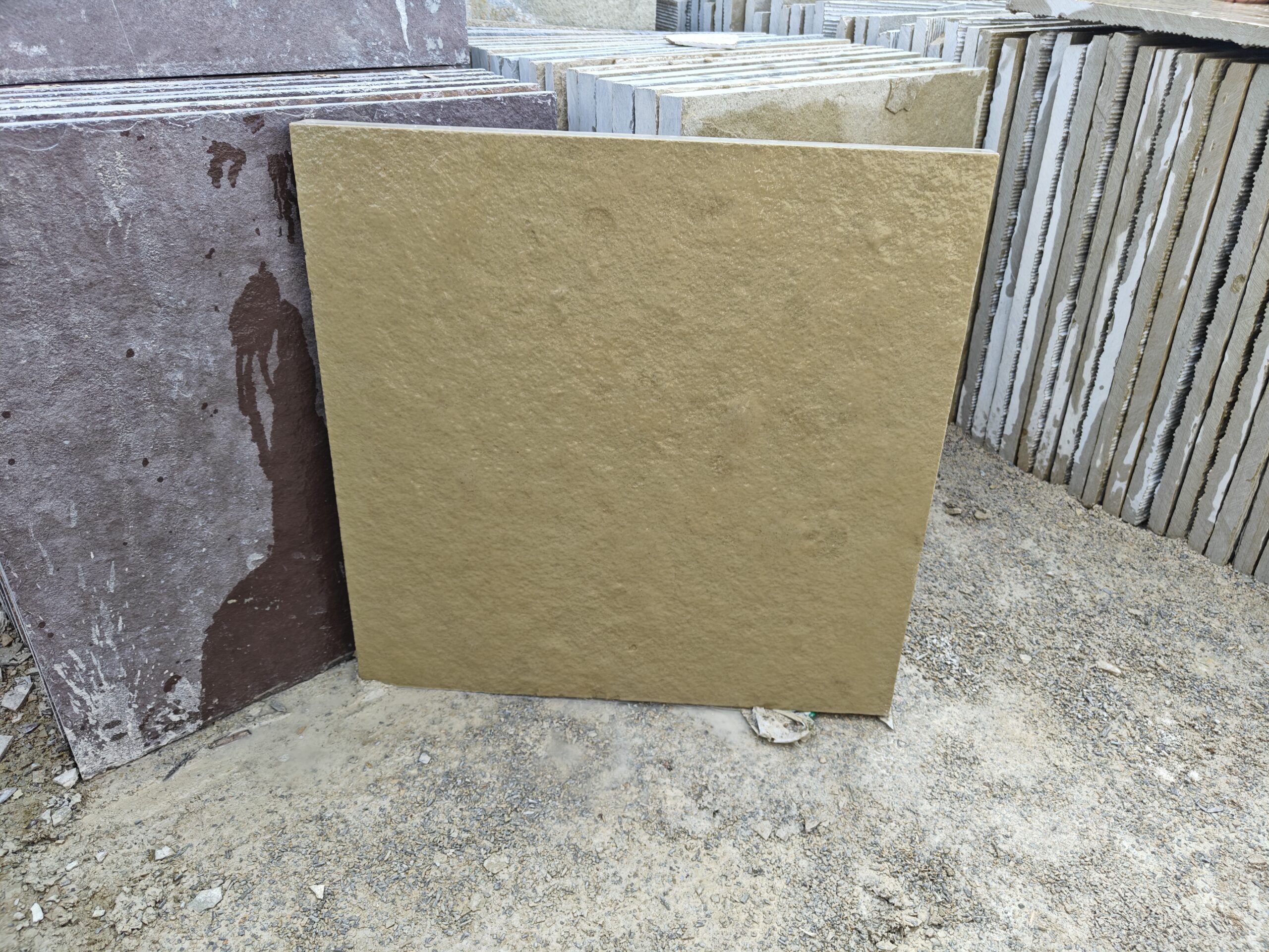 Yellow Leather Finish